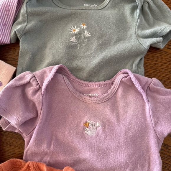 Carter's Orange Baby Onesie - Picture 5 of 5